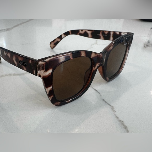 Quay After Hours Tortoiseshell Sunglasses - Picture 7 of 8